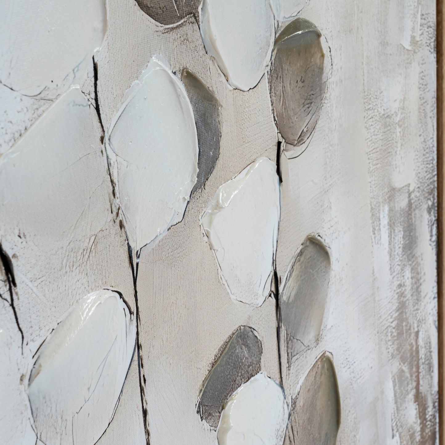 Nerina Hand Painted Canvas In Frame