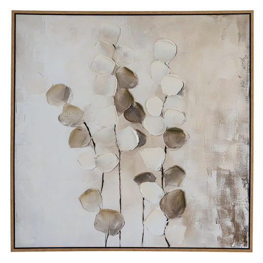 Nerina Hand Painted Canvas In Frame