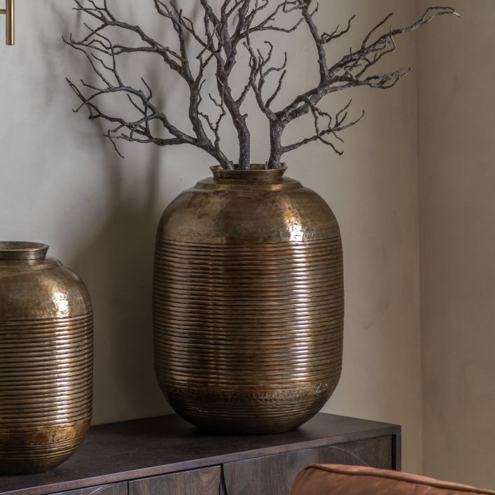 Kasai Metal Vase